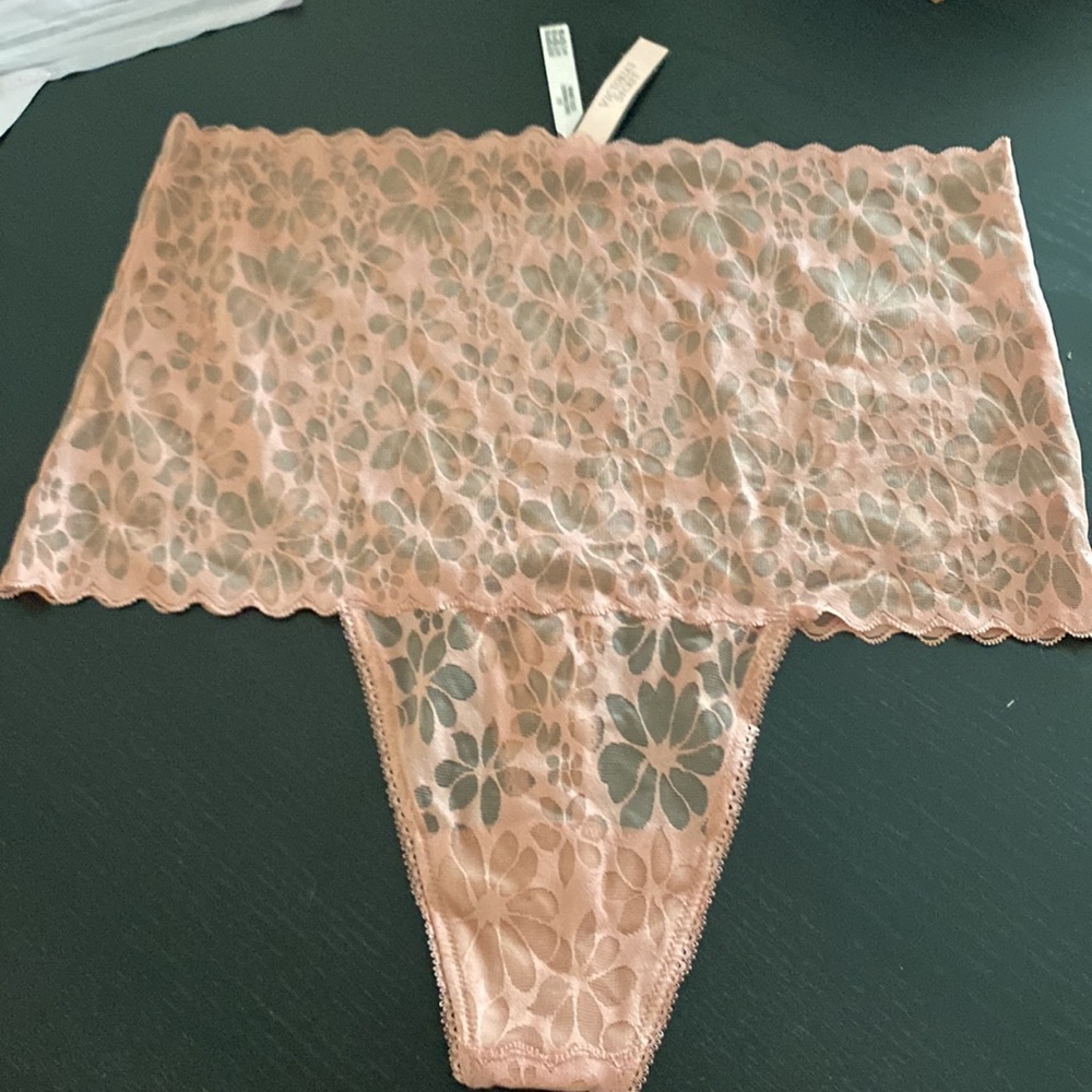 3 pairs Victorias Secret NWT high waist thongs underwear Size XL
